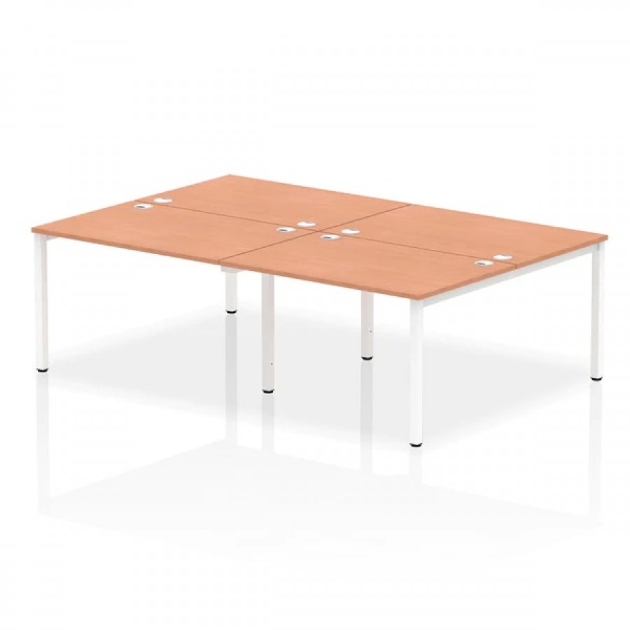 Impulse B2B 4 Person Bench Desk